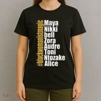 Maya Nikki Bell Zora Audre Toni Ntozake Alice Womanism Magic T-Shirt thumb 4