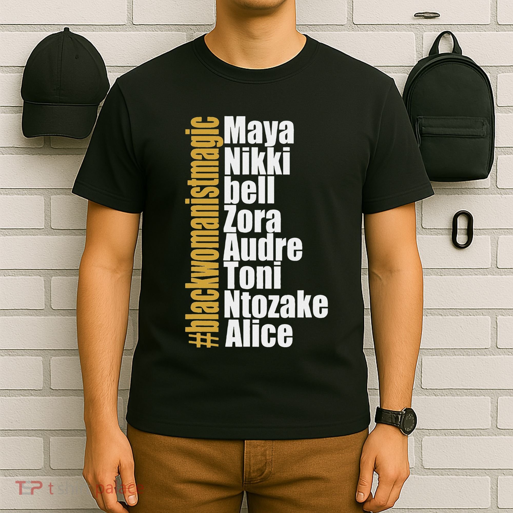 Maya Nikki Bell Zora Audre Toni Ntozake Alice Womanism Magic T-Shirt