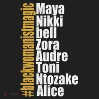 Maya Nikki Bell Zora Audre Toni Ntozake Alice Womanism Magic Golf Towel thumb 3