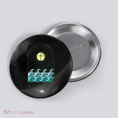 Made New Baptism Button