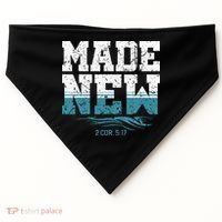 Made New Baptism Christian USA-Made Doggie Bandana thumb 0