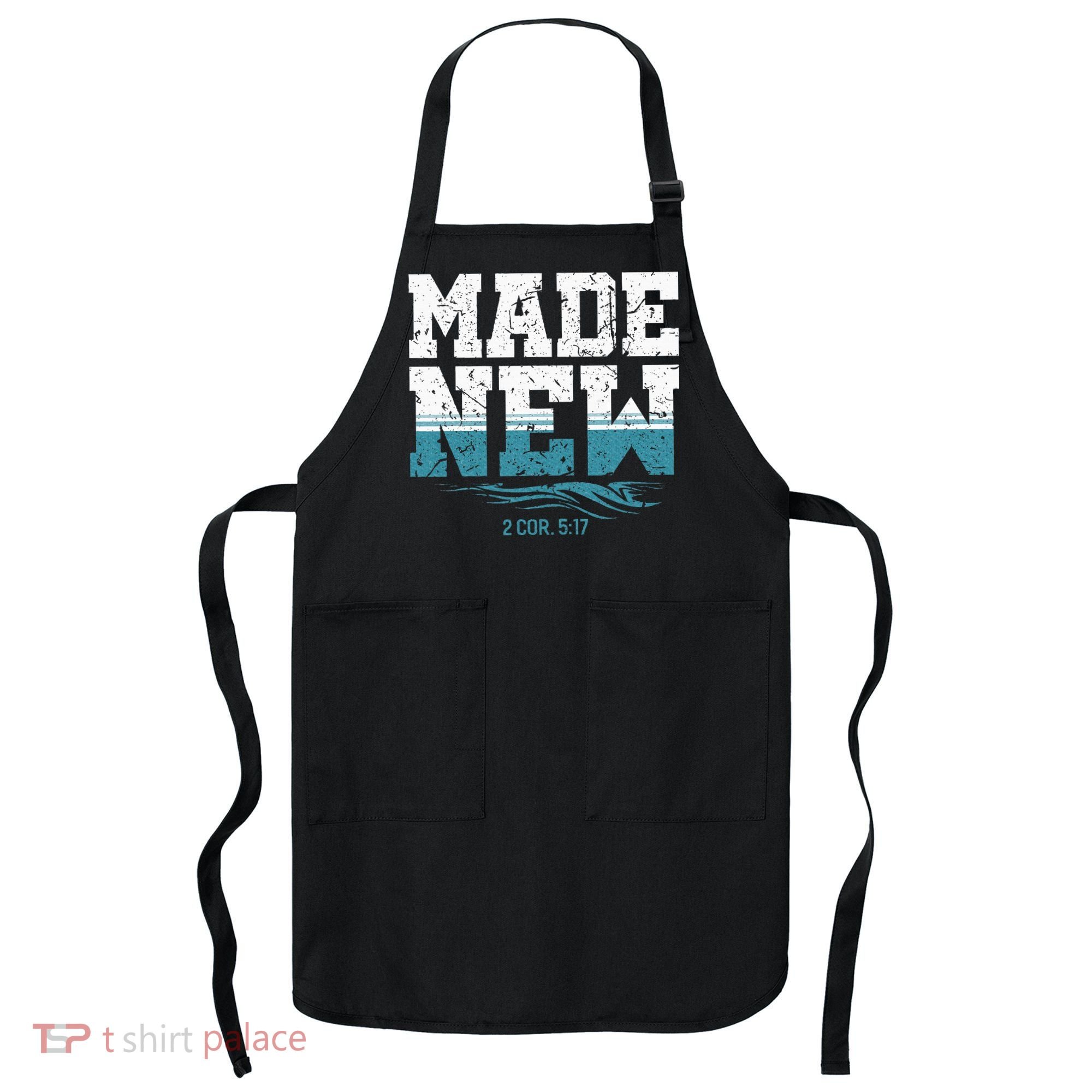 Made New Baptism Christian Apron