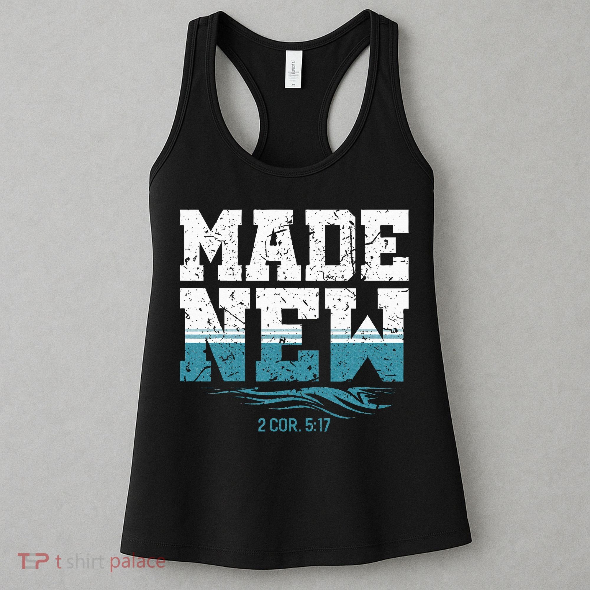Made New Baptism Christian Women's Tank Top