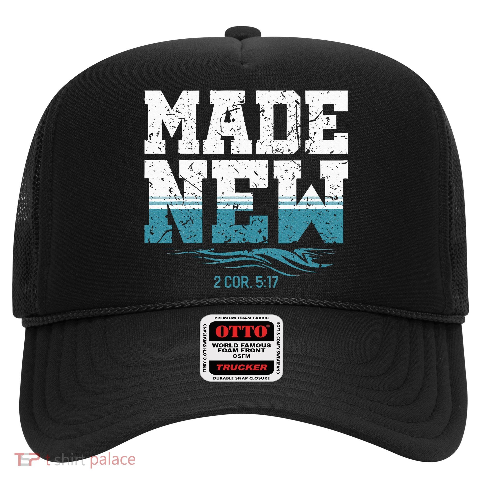 Made New Baptism Christian Hat