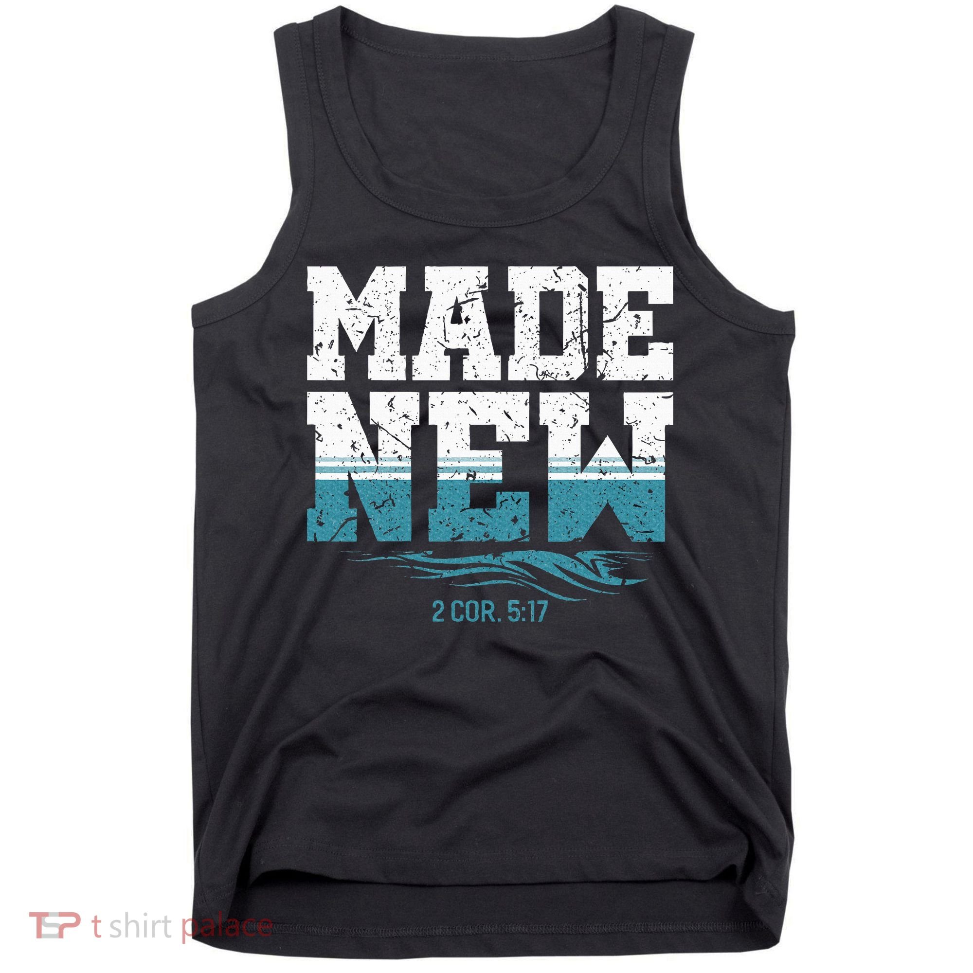 Made New Baptism Christian Tank Top