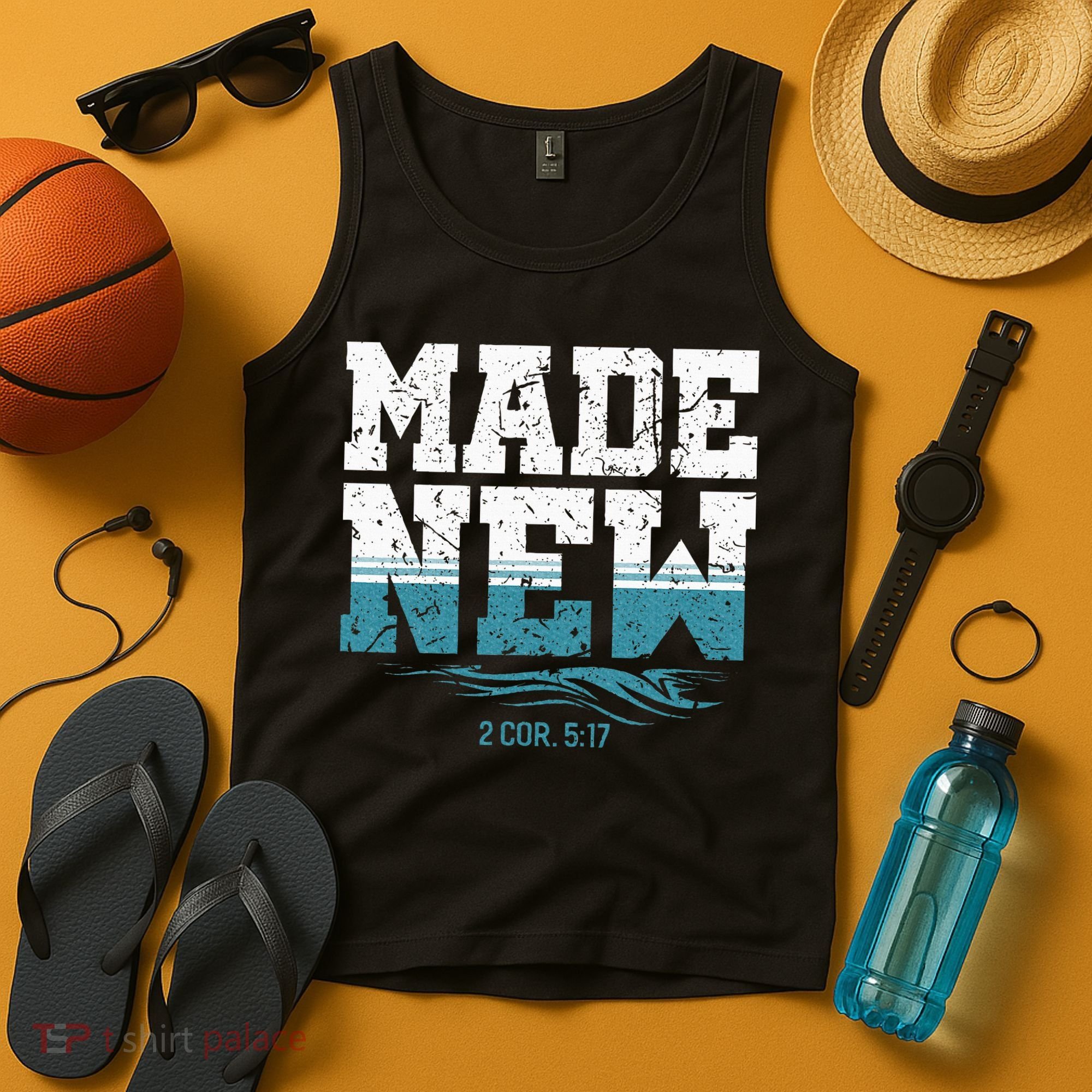 Made New Baptism Christian Tank Top