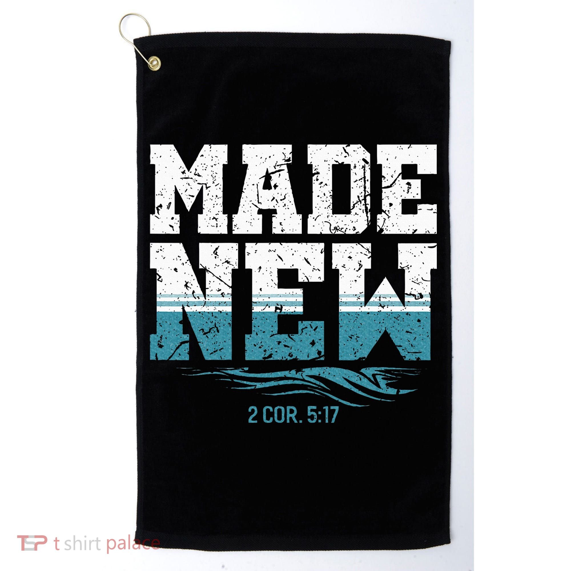 Made New Baptism Christian Golf Towel