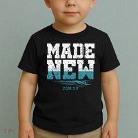 Made New Baptism Christian Toddler T-Shirt thumb 2