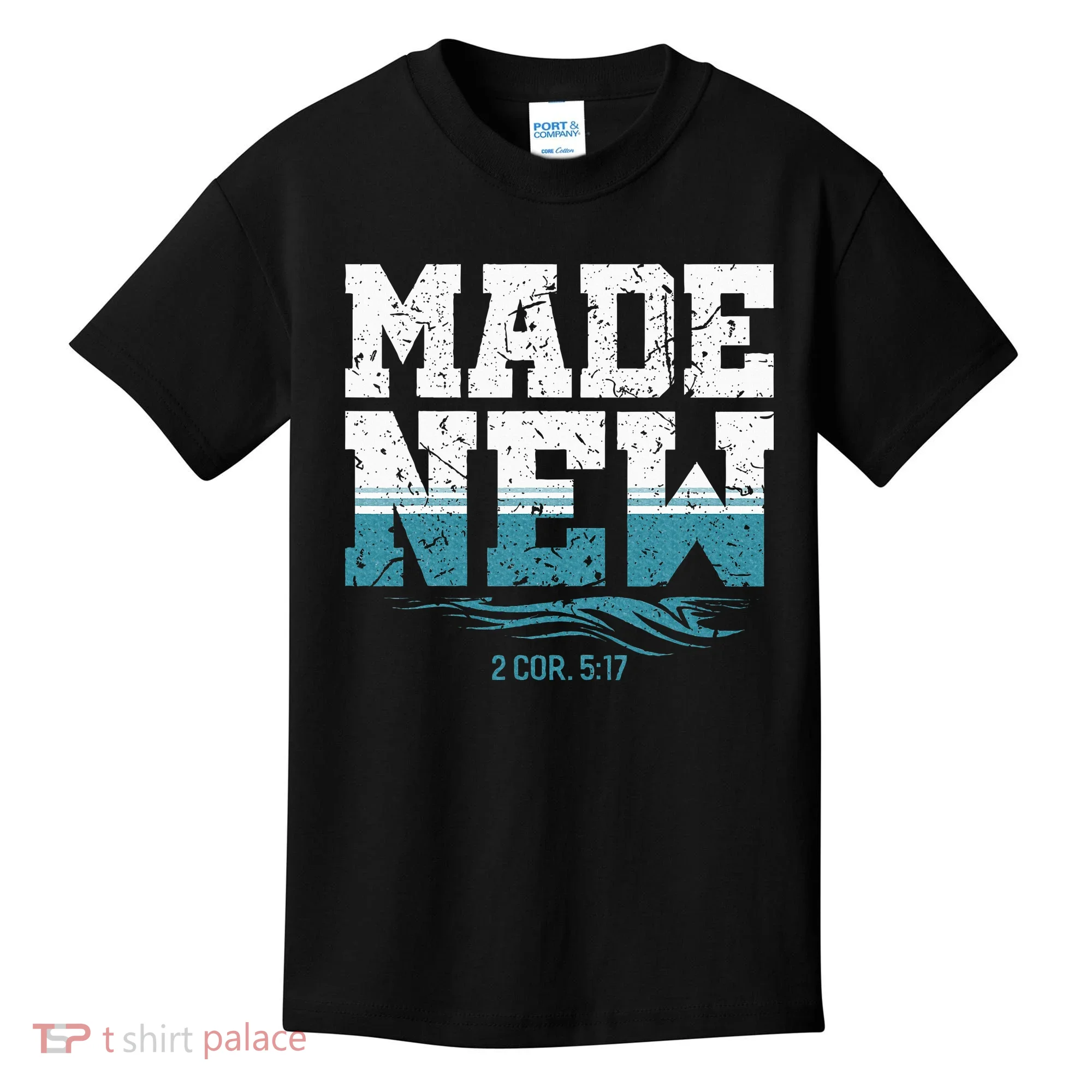 Made New Baptism Christian Kids T-Shirt