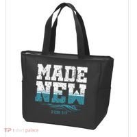 Made New Baptism Christian Tote Bag thumb 3