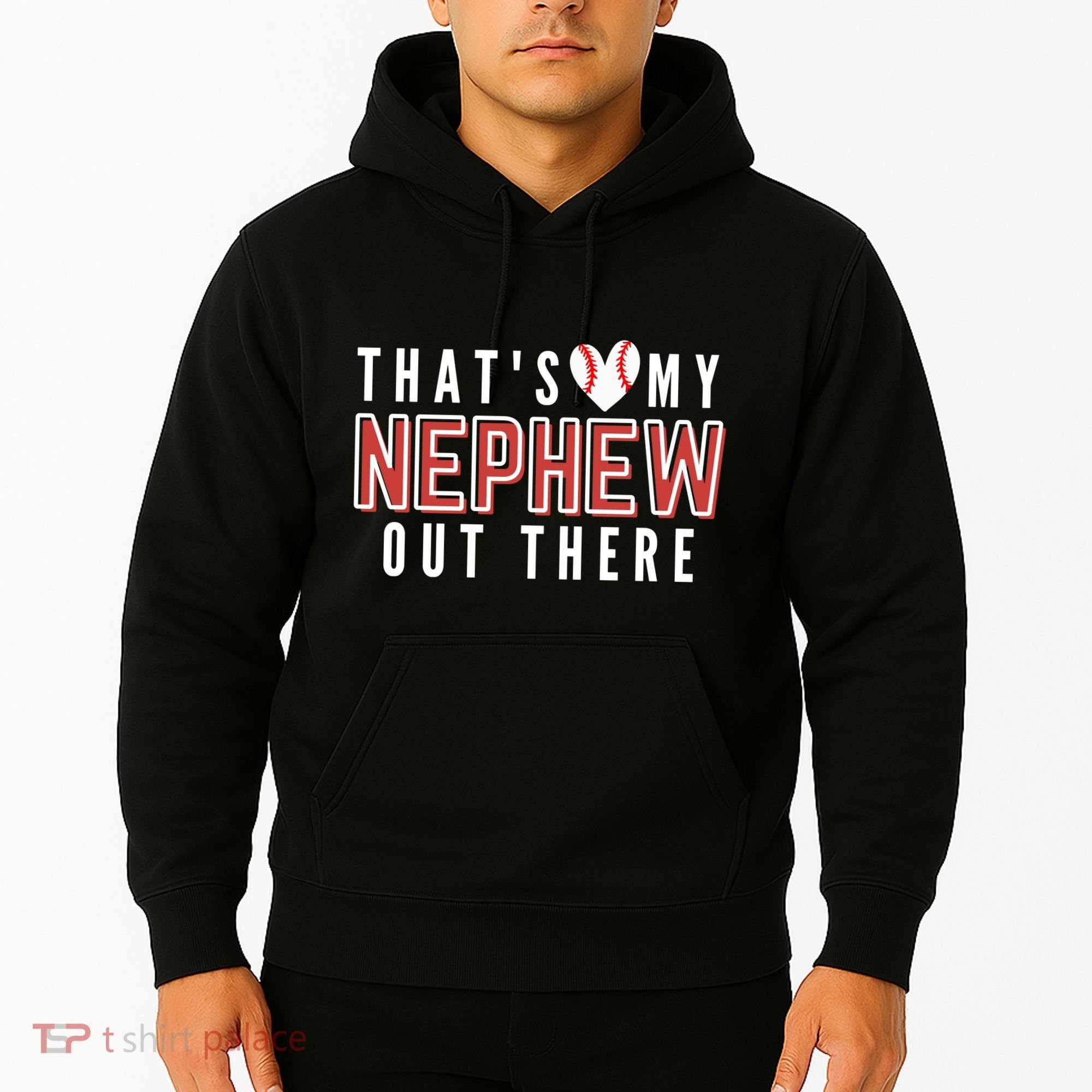 My Nephew Baseball Aunt Hoodie