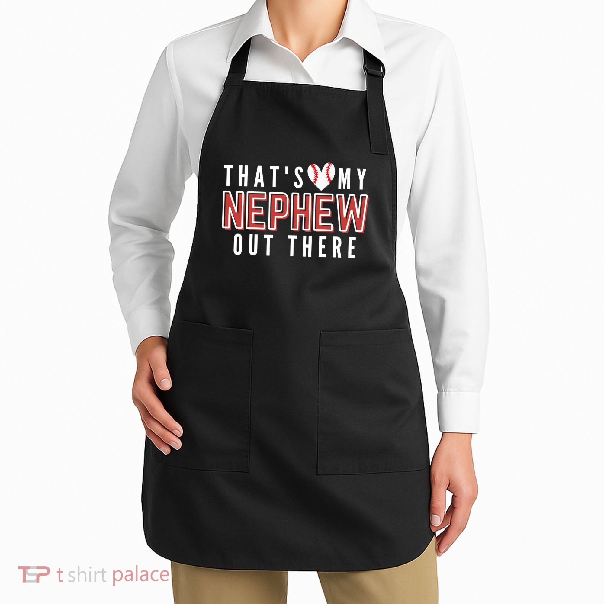 My Nephew Baseball Aunt Apron