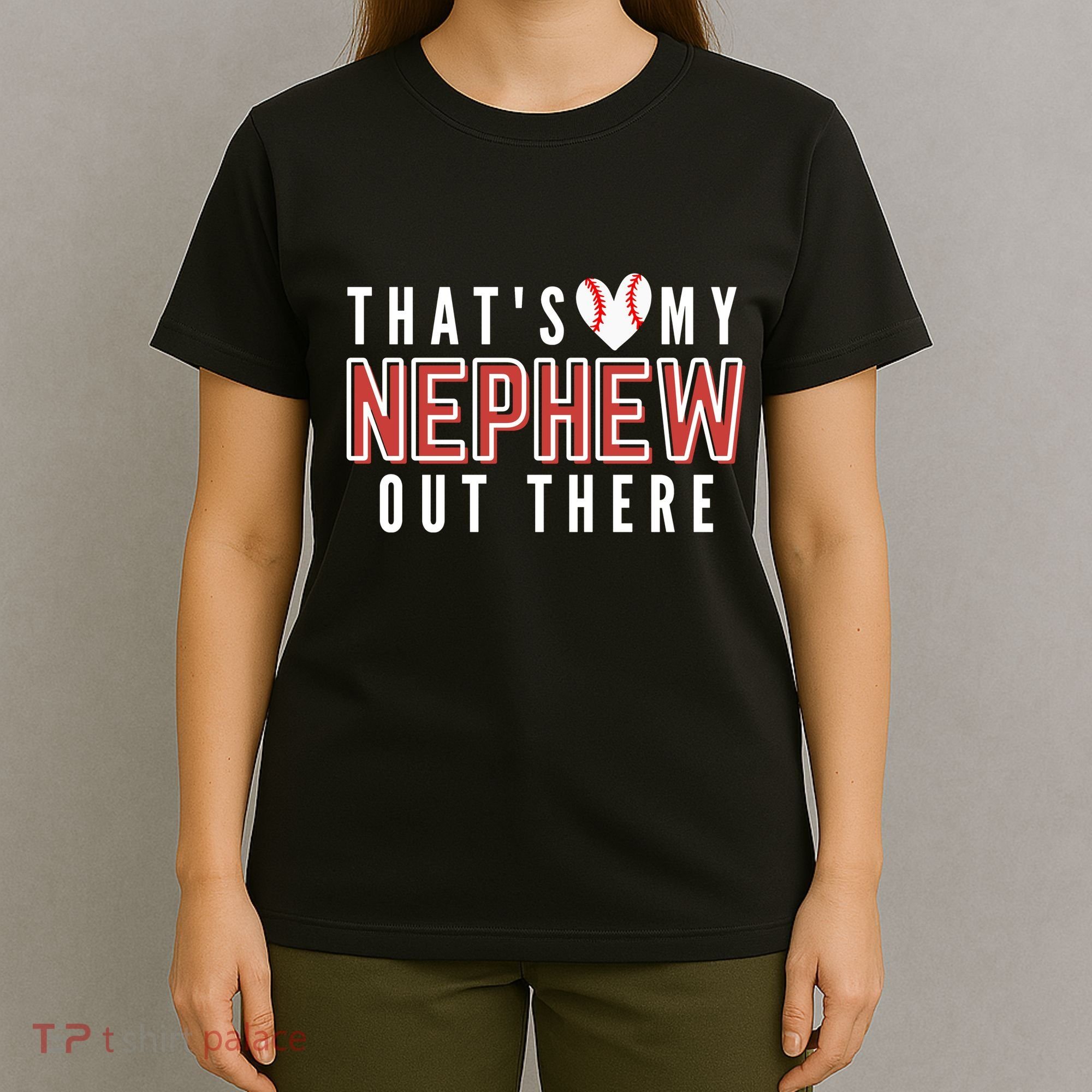 My Nephew Baseball Aunt T-Shirt