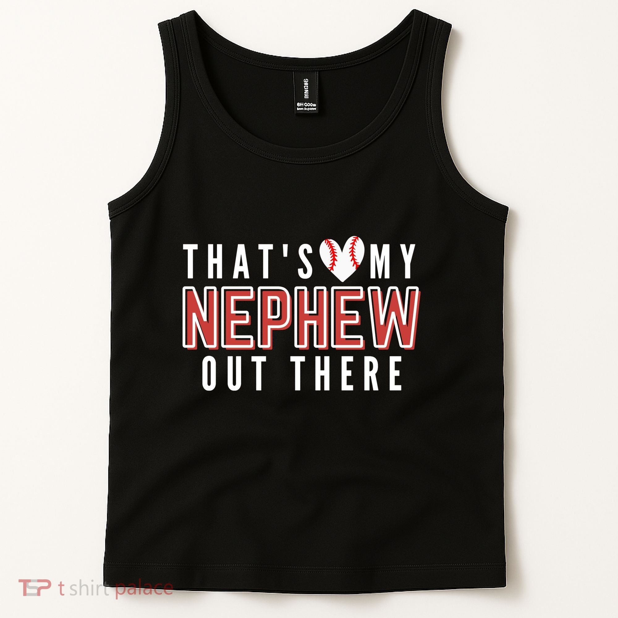 My Nephew Baseball Aunt Tank Top