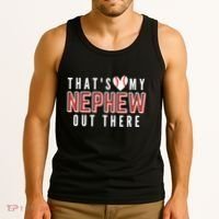 My Nephew Baseball Aunt Tank Top thumb 3