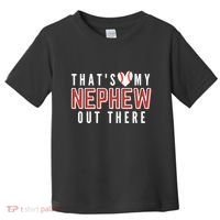 My Nephew Baseball Aunt Toddler T-Shirt thumb 0