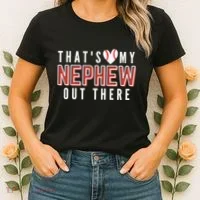 My Nephew Baseball Aunt Women's T-Shirt thumb 2
