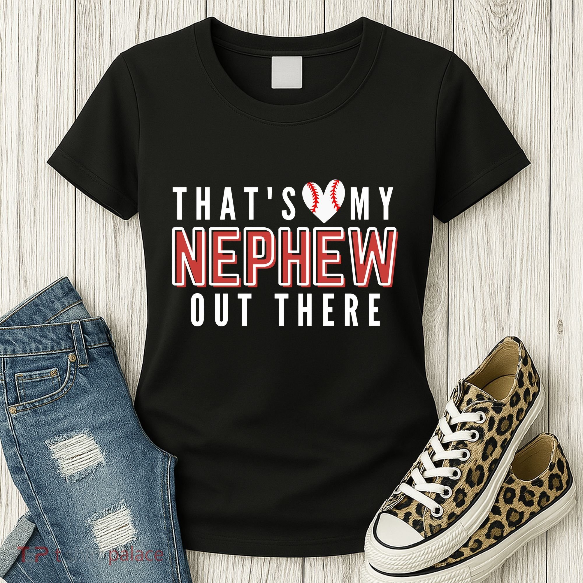 My Nephew Baseball Aunt Women's T-Shirt