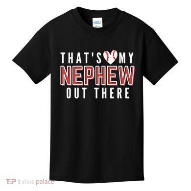 My Nephew Baseball Aunt Kids T-Shirt