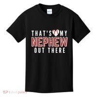 My Nephew Baseball Aunt Kids T-Shirt thumb 0