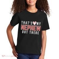 My Nephew Baseball Aunt Kids T-Shirt thumb 2