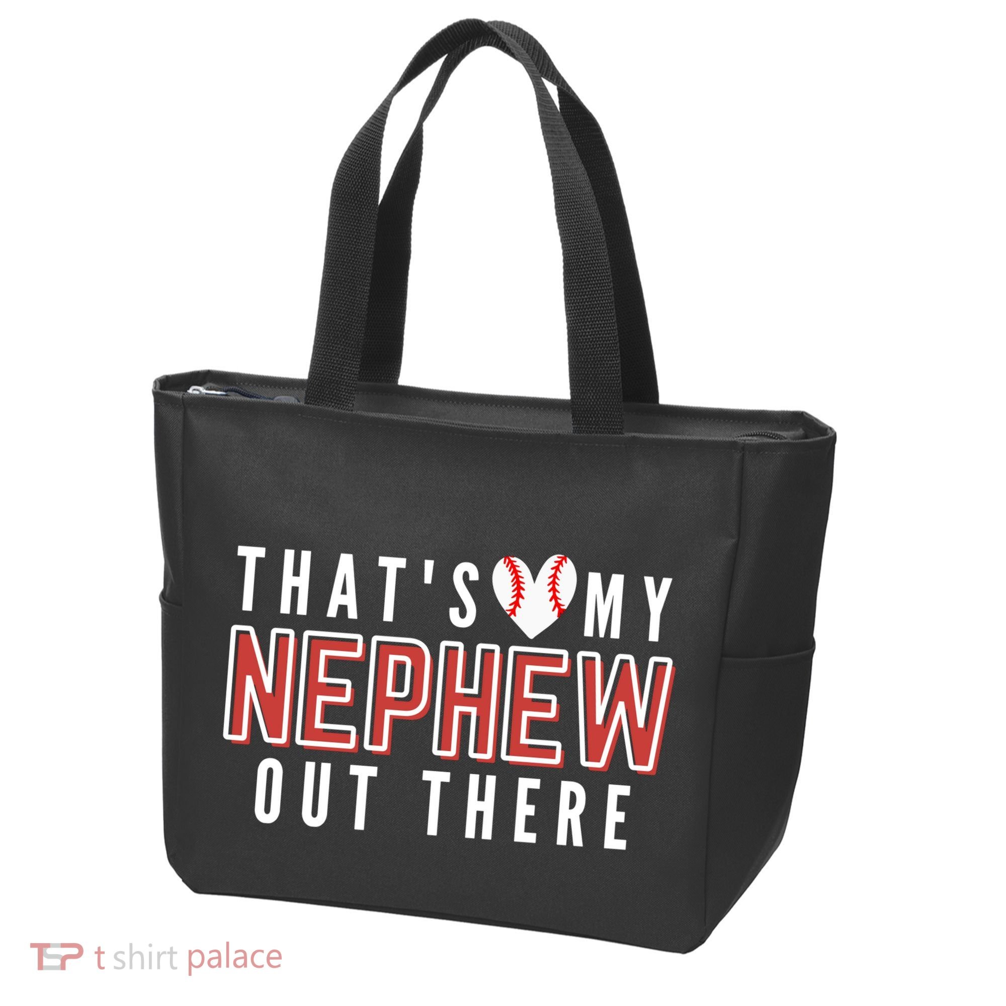 My Nephew Baseball Aunt Tote Bag