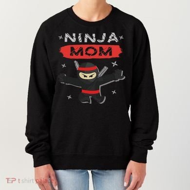 Mom Ninja Birthday Gift Ideas Birthday Mom Ninja Women's Sweatshirt
