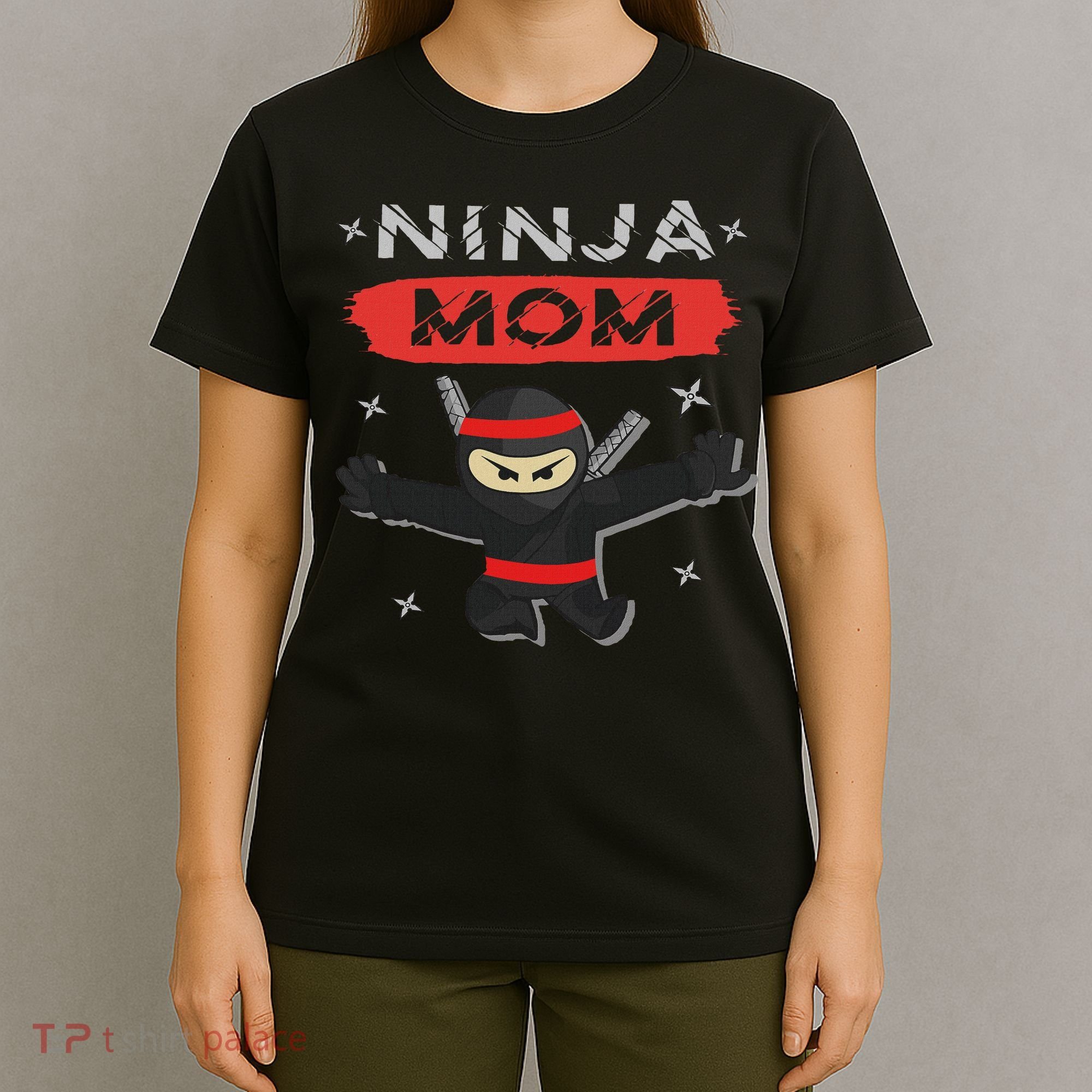 Mom Ninja Birthday Gift Ideas Birthday Mom Ninja T-Shirt