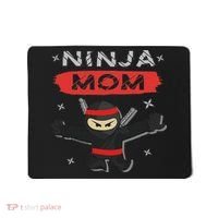 Mom Ninja Birthday Gift Ideas Birthday Mom Ninja Mousepad thumb 0