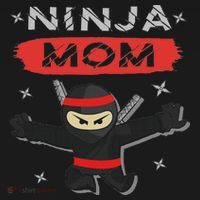 Mom Ninja Birthday Gift Ideas Birthday Mom Ninja Mousepad thumb 1