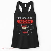 Mom Ninja Birthday Gift Ideas Birthday Mom Ninja Women's Tank Top thumb 0