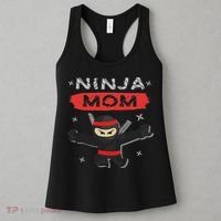 Mom Ninja Birthday Gift Ideas Birthday Mom Ninja Women's Tank Top thumb 3