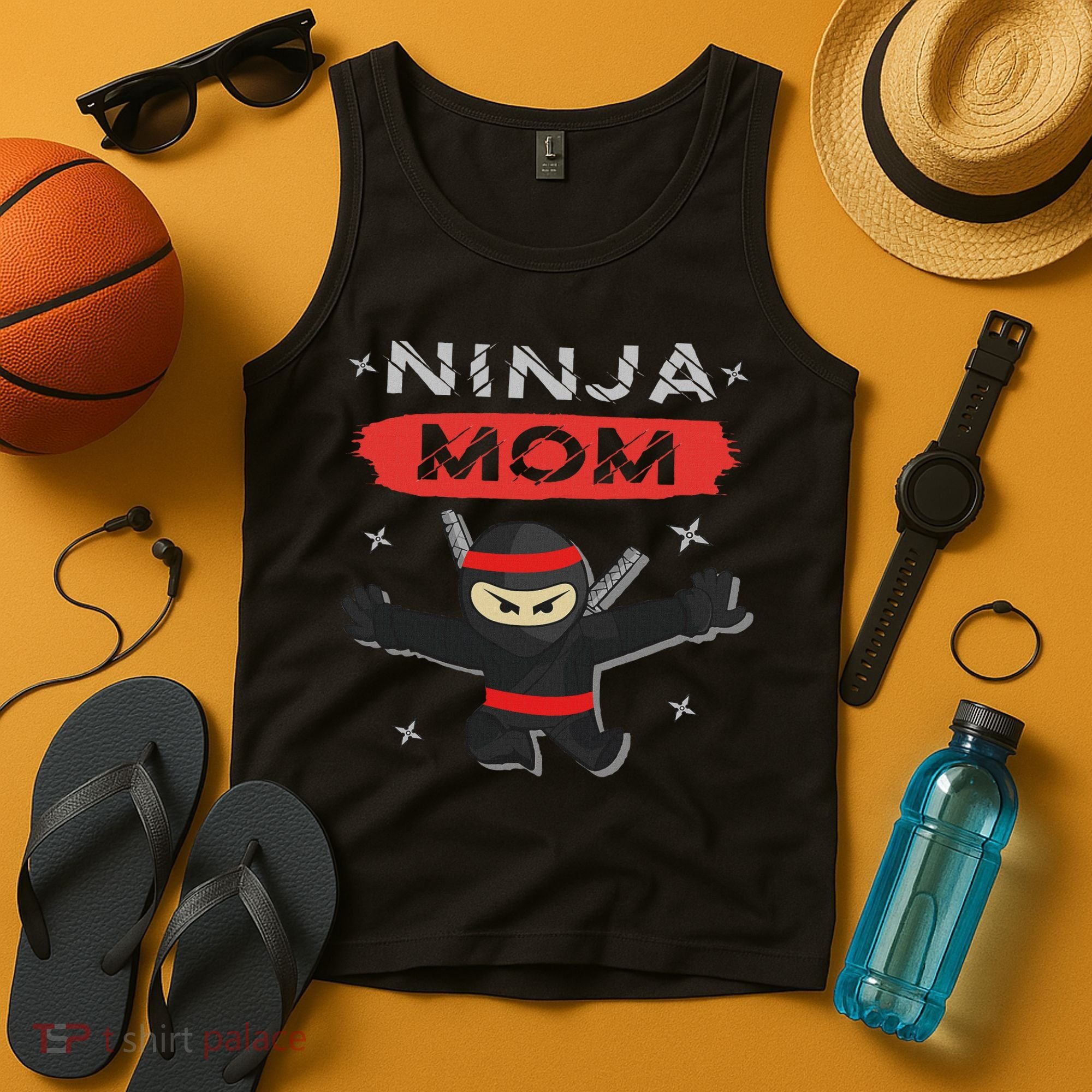 Mom Ninja Birthday Gift Ideas Birthday Mom Ninja Tank Top