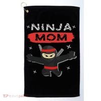 Mom Ninja Birthday Gift Ideas Birthday Mom Ninja Golf Towel thumb 0