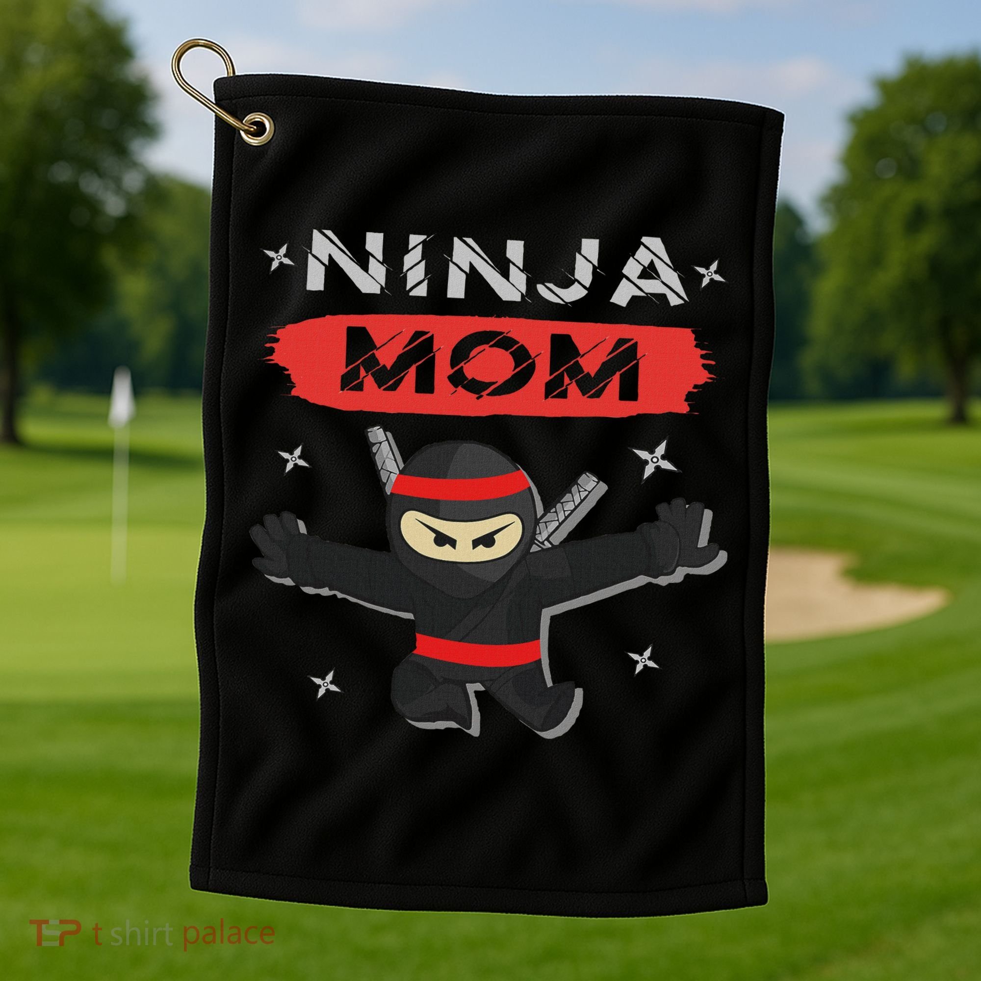 Mom Ninja Birthday Gift Ideas Birthday Mom Ninja Golf Towel