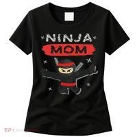 Mom Ninja Birthday Gift Ideas Birthday Mom Ninja Women's T-Shirt thumb 0