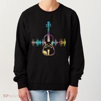 Music Notes Classical Musician Violin Player Gift Violin Women's Sweatshirt thumb 0