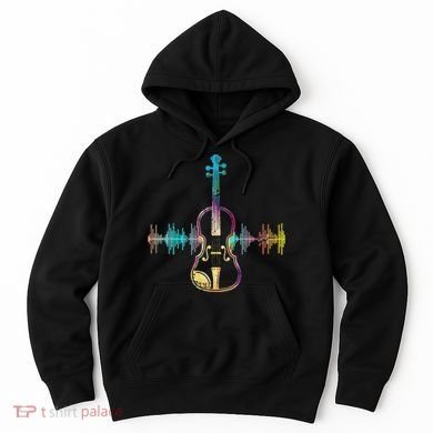 Music Notes Classical Musician Violin Player Gift Violin Hoodie