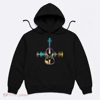 Music Notes Classical Musician Violin Player Gift Violin Hoodie thumb 0