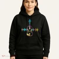 Music Notes Classical Musician Violin Player Gift Violin Hoodie thumb 5
