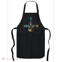 Music Notes Classical Musician Violin Player Gift Violin Apron thumb 0