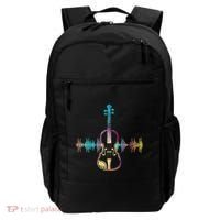 Music Notes Classical Musician Violin Player Gift Violin Backpack thumb 0