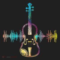 Music Notes Classical Musician Violin Player Gift Violin Beanie thumb 2