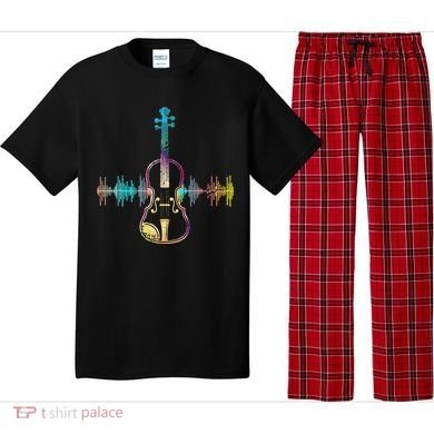 Music Notes Classical Musician Violin Player Gift Violin Pajama Set