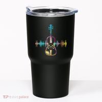 Music Notes Classical Musician Violin Player Gift Violin Tumbler thumb 0