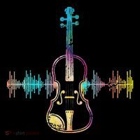 Music Notes Classical Musician Violin Player Gift Violin Mousepad thumb 1