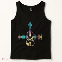 Music Notes Classical Musician Violin Player Gift Violin Tank Top thumb 2