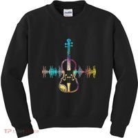 Music Notes Classical Musician Violin Player Gift Violin Kids Sweatshirt thumb 0
