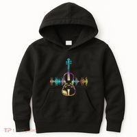 Music Notes Classical Musician Violin Player Gift Violin Kids Hoodie thumb 0
