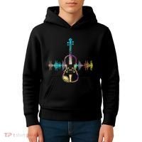 Music Notes Classical Musician Violin Player Gift Violin Kids Hoodie thumb 4